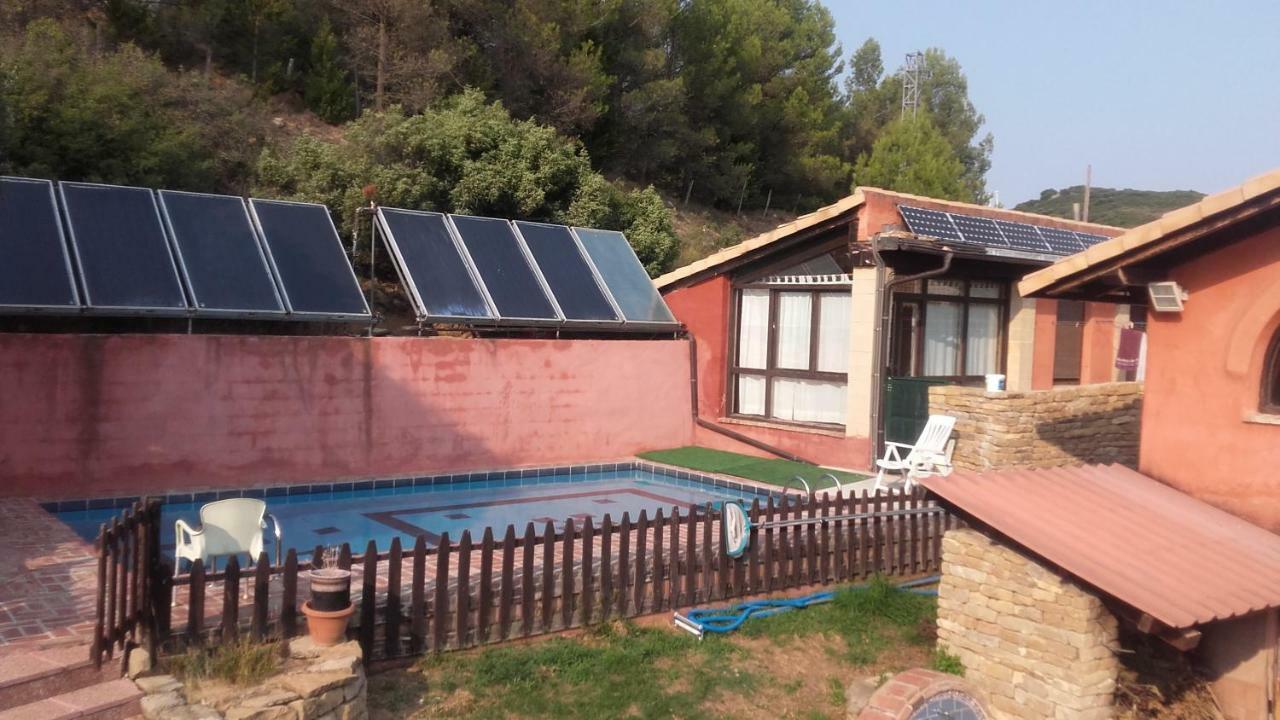 Hostal Rural Casa Pedro San Martín de Unx Buitenkant foto